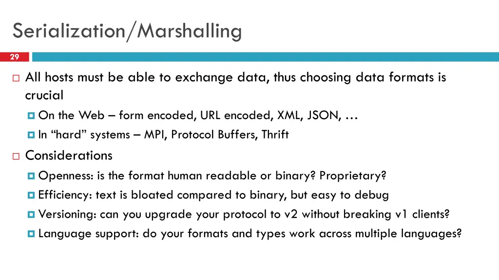 serialization marshalling