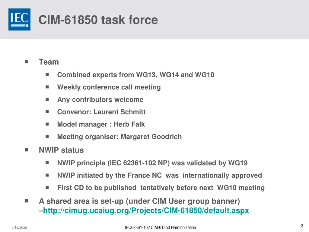 cim 61850 task force
