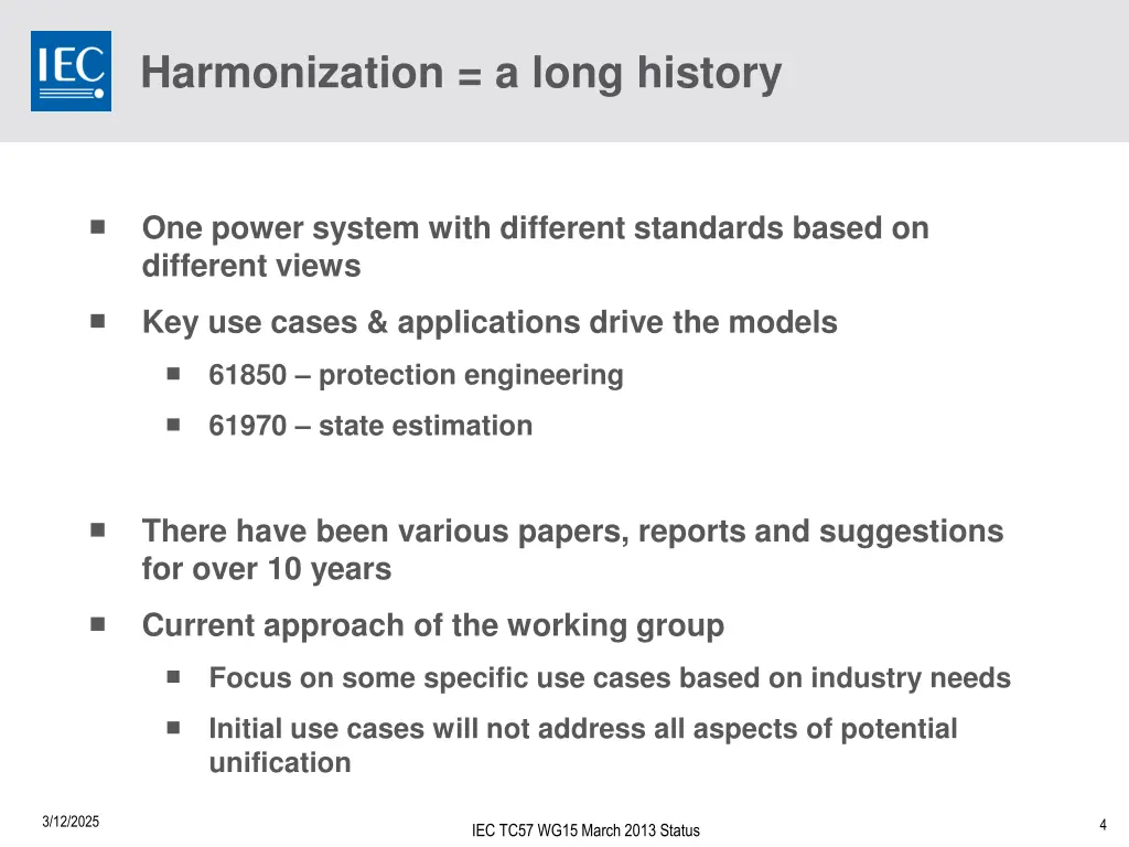 harmonization a long history