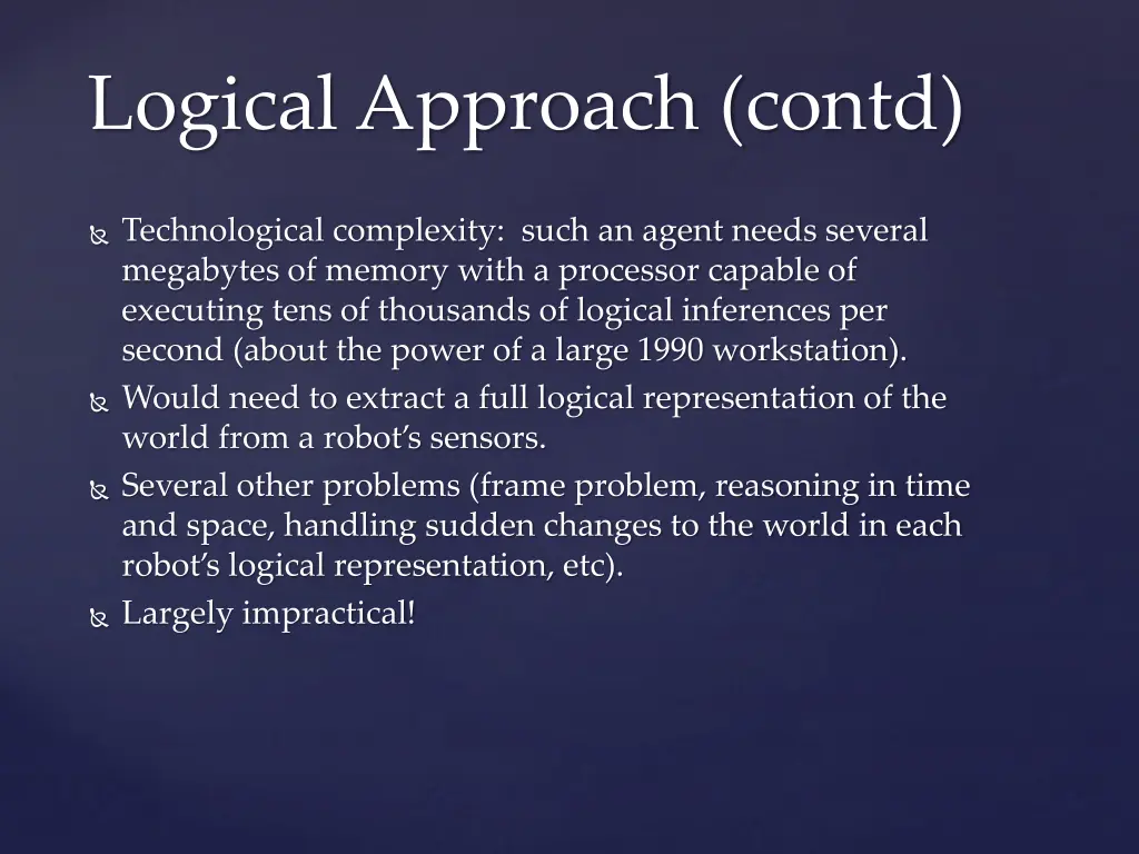 logical approach contd 1