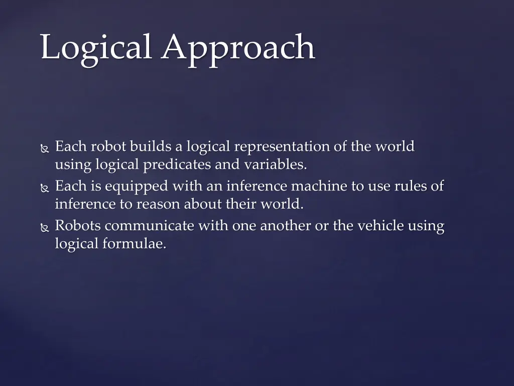 logical approach