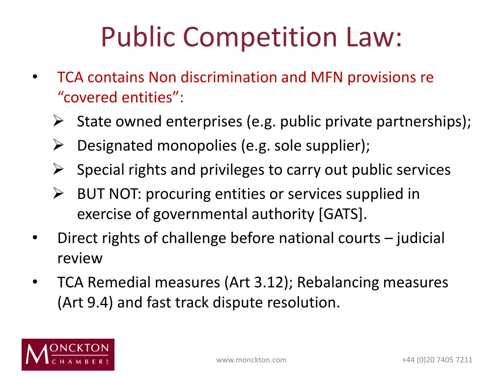 public competition law 1