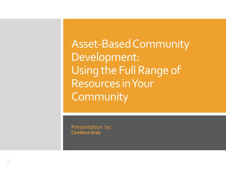 asset based community development using the full