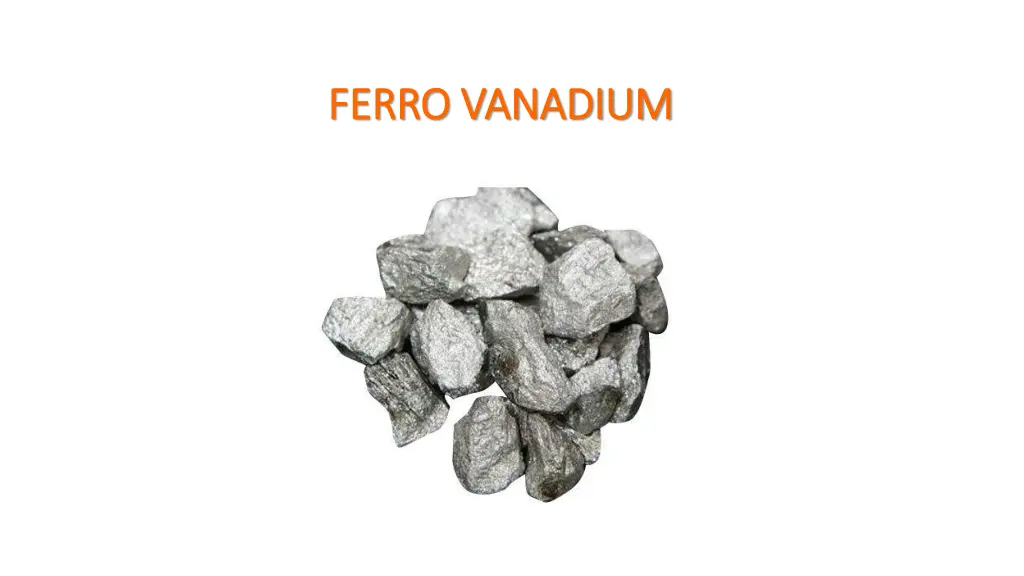 ferro vanadium ferro vanadium