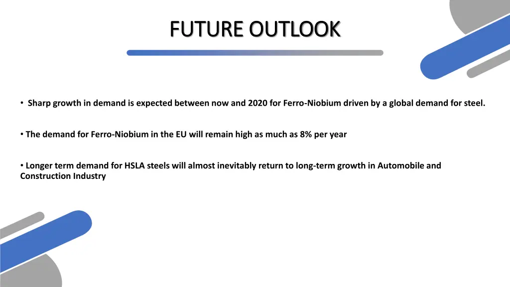 future outlook future outlook 2