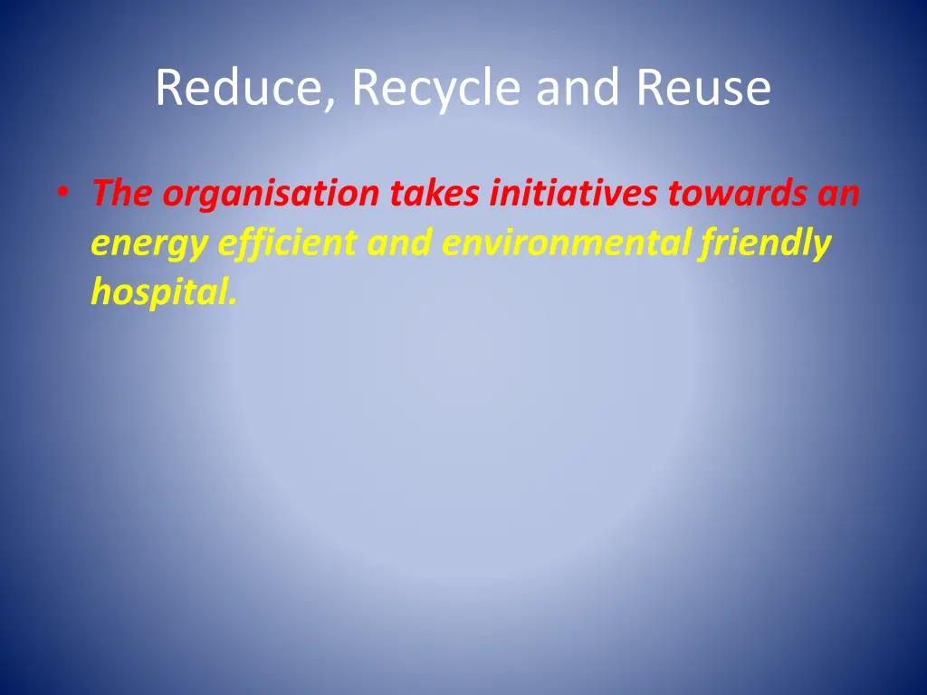 reduce recycle and reuse