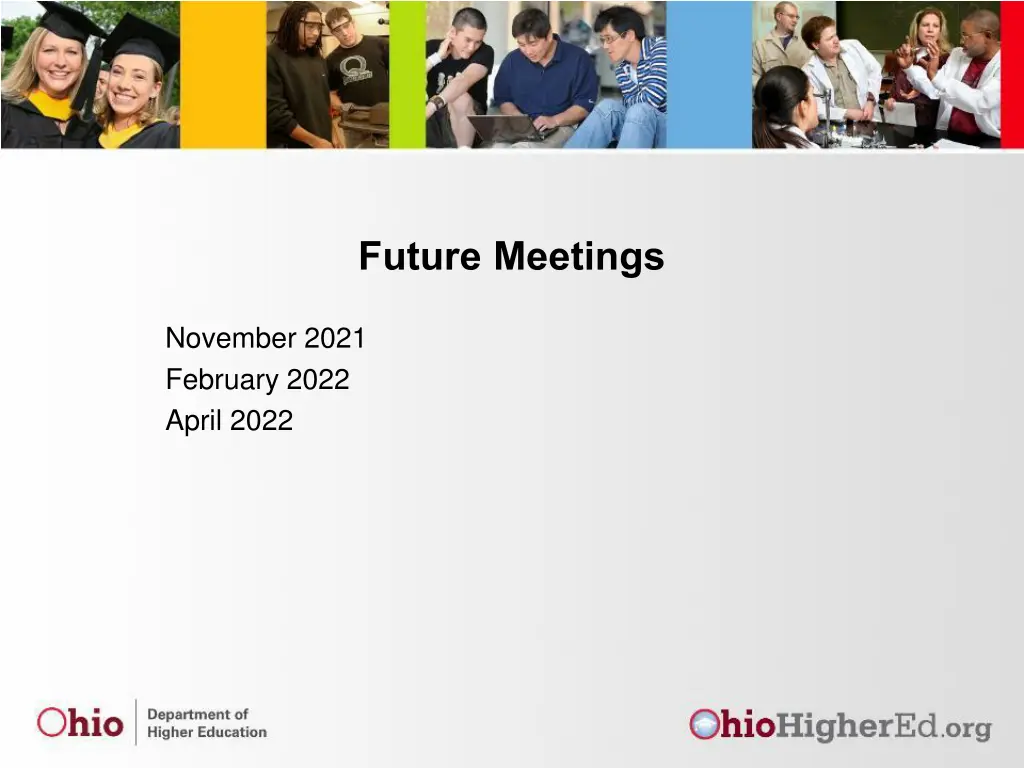 future meetings