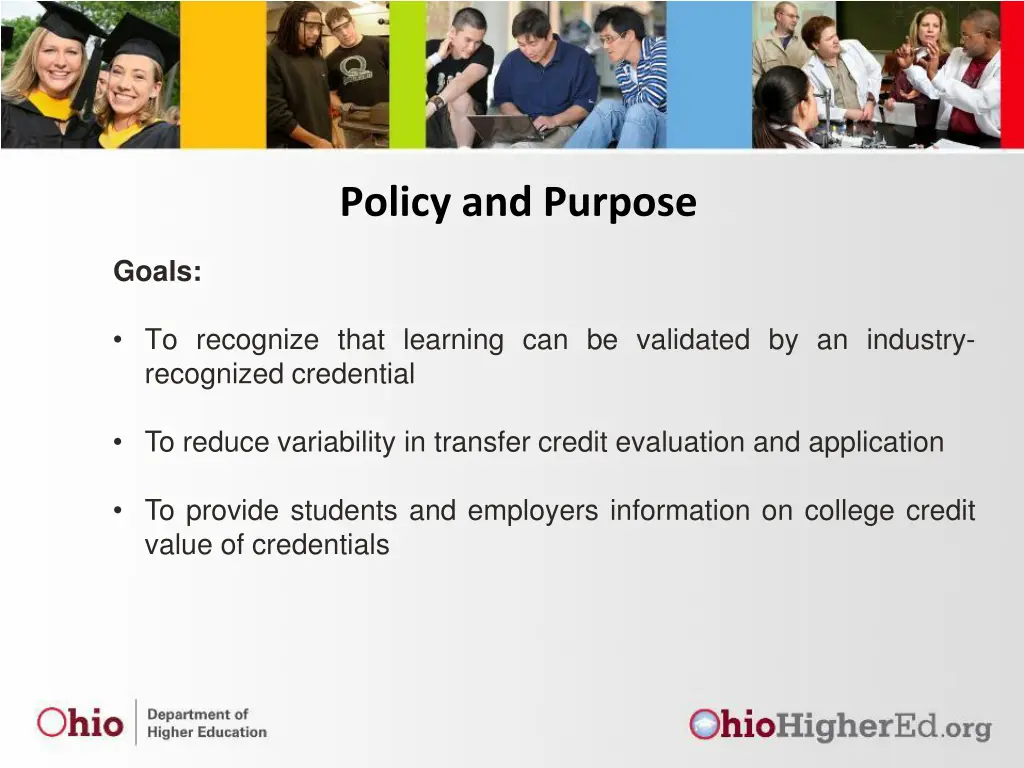 policy and purpose 1