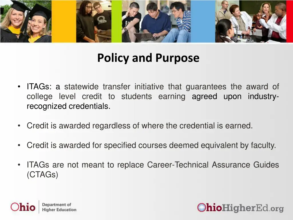 policy and purpose