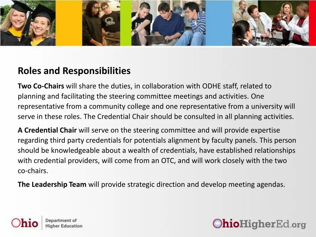 roles and responsibilities