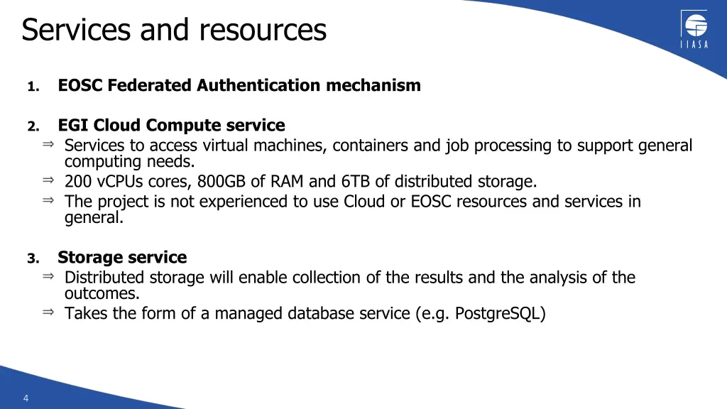 services and resources