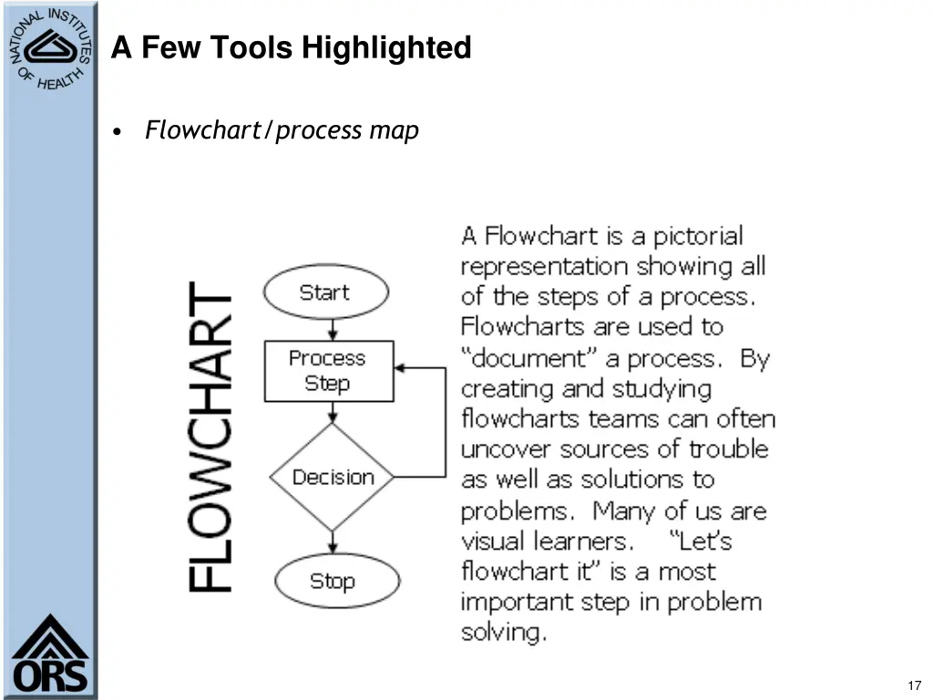 a few tools highlighted