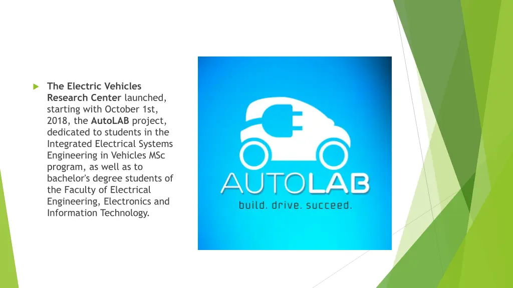 the electric vehicles research center launched