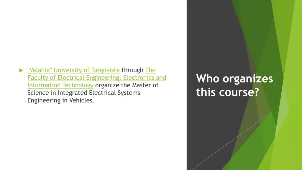 valahia university of targoviste through