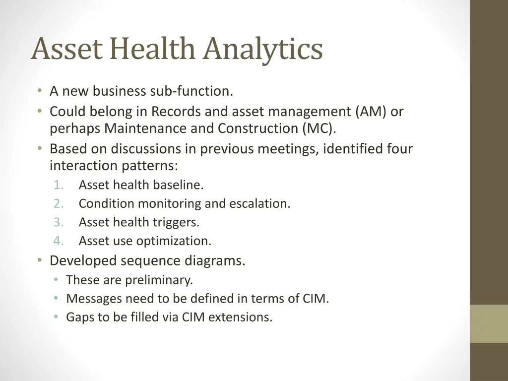 asset health analytics