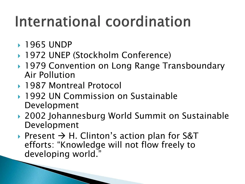 1965 undp 1972 unep stockholm conference 1979