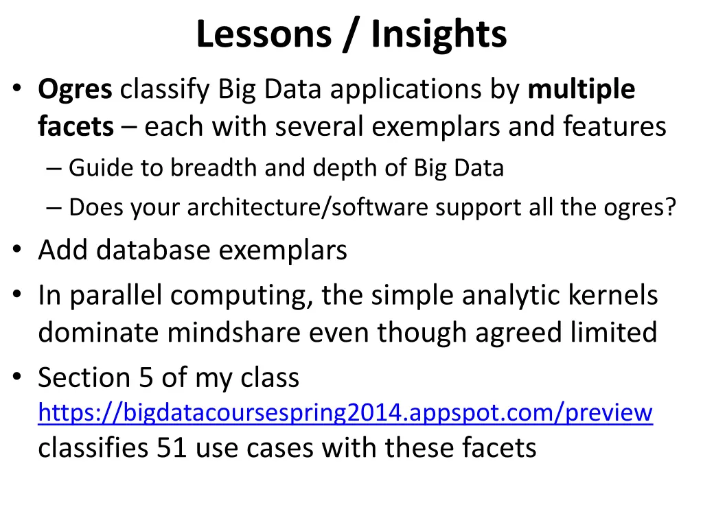 lessons insights