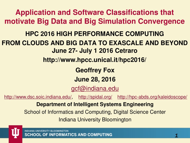 application and software classifications that