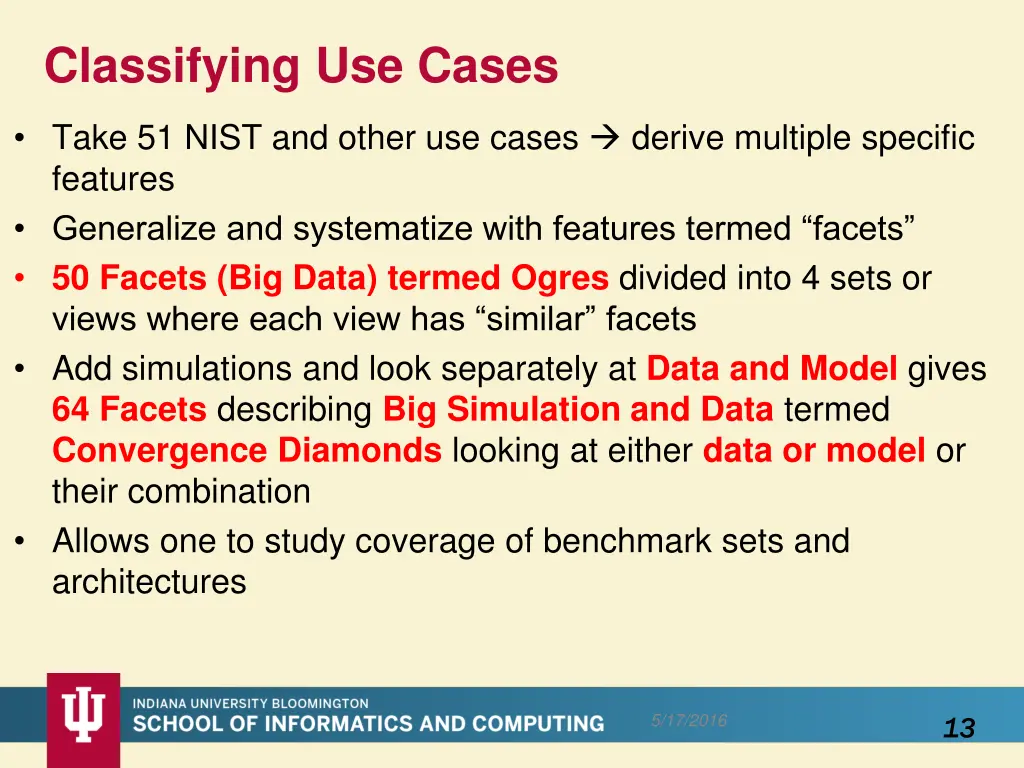 classifying use cases 1