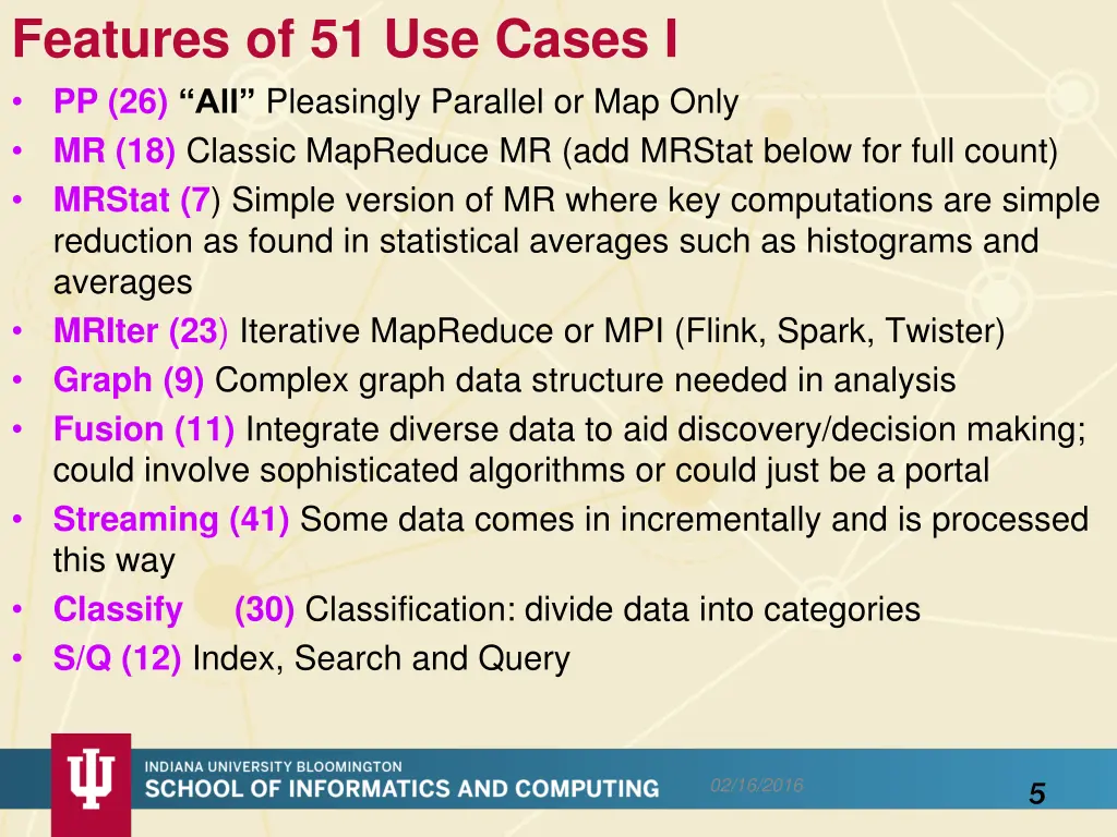 features of 51 use cases i pp 26 all pleasingly