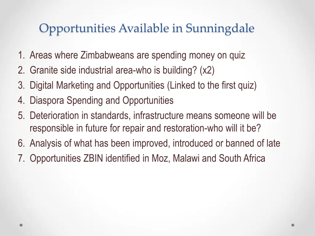 opportunities available in sunningdale