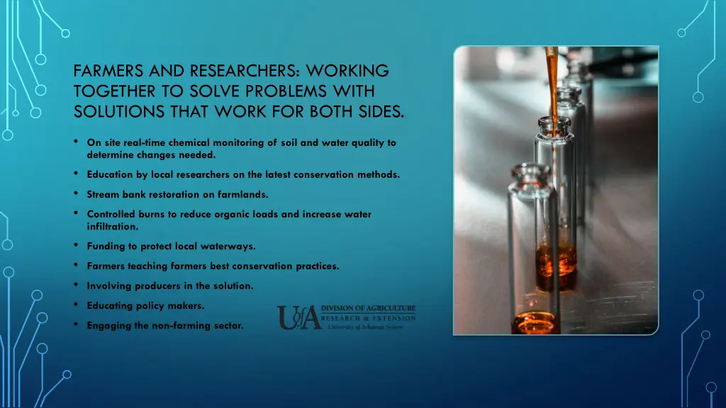 farmers and researchers working together to solve