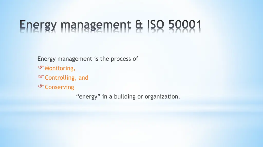 energy management iso 50001