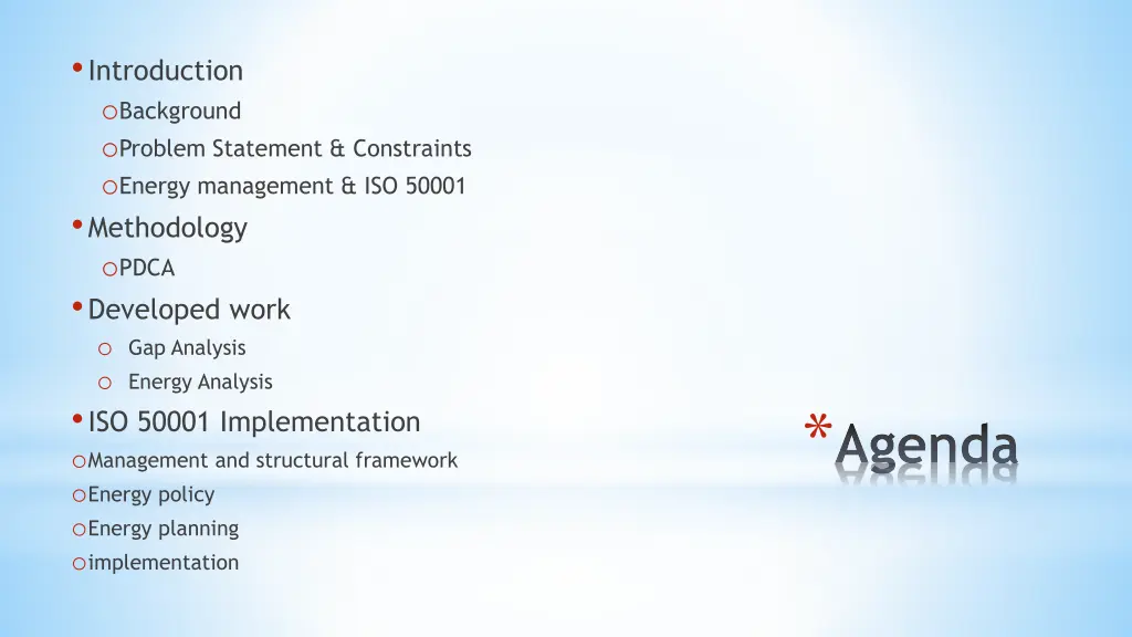 introduction o background o problem statement