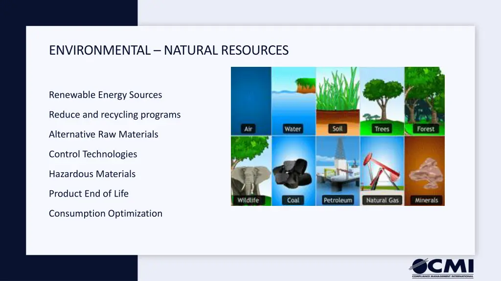 environmental natural resources