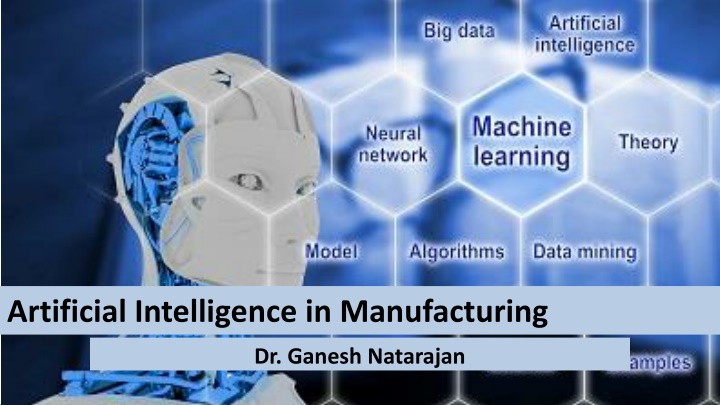artificial intelligence in manufacturing