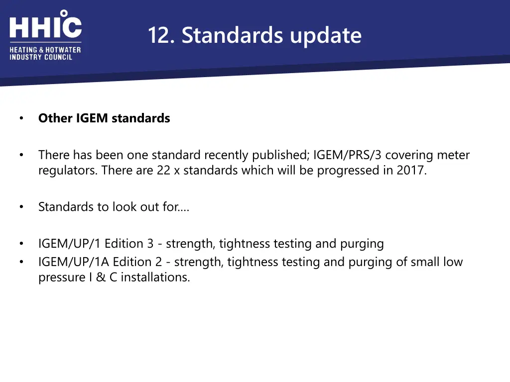 12 standards update 3