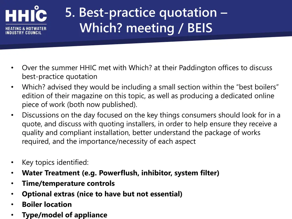 5 best practice quotation which meeting beis