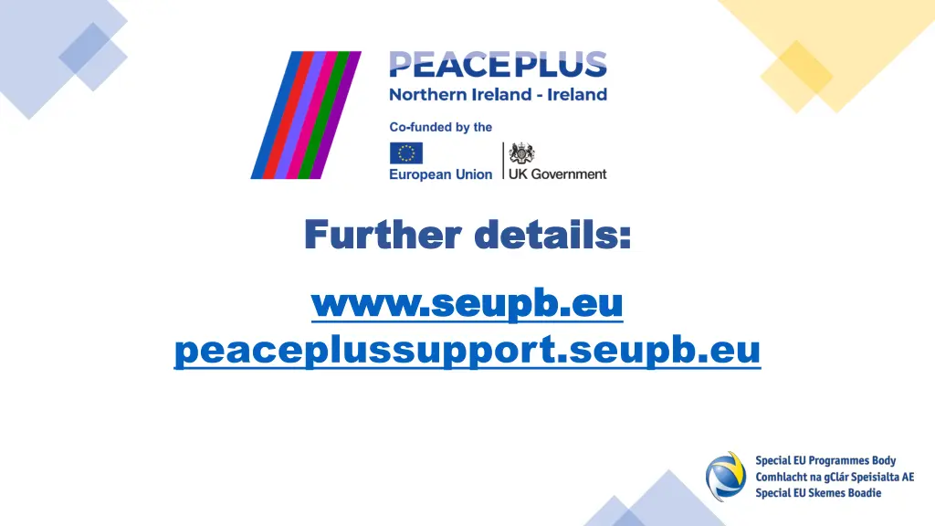 further details further details www seupb