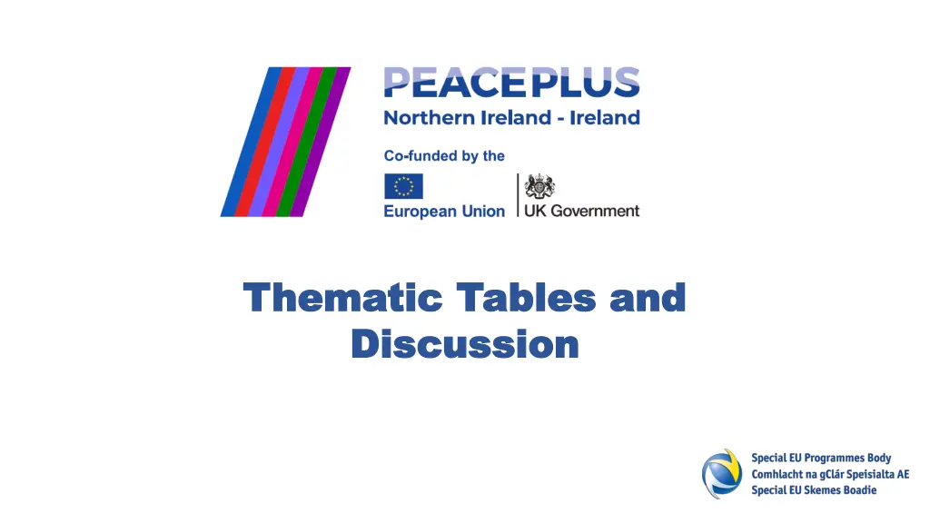 thematic tables and thematic tables
