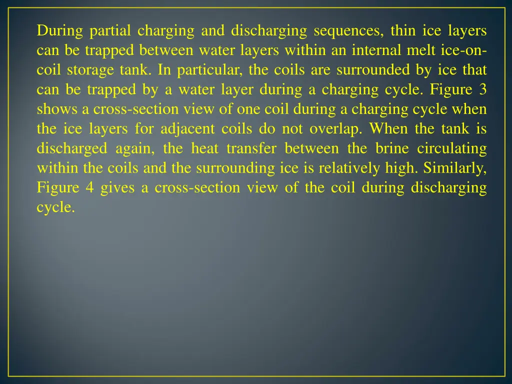 during partial charging and discharging sequences