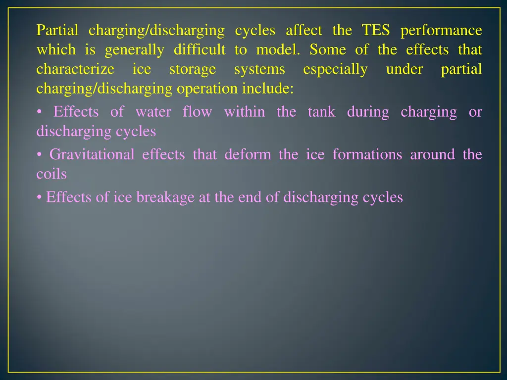 partial charging discharging cycles affect