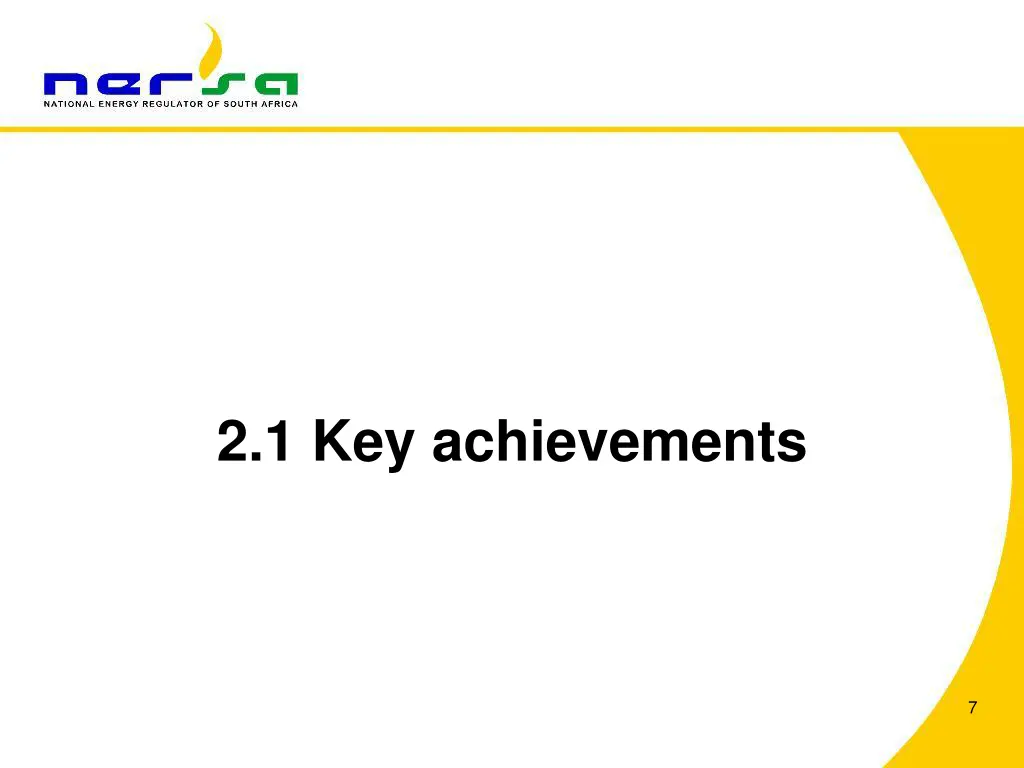 2 1 key achievements