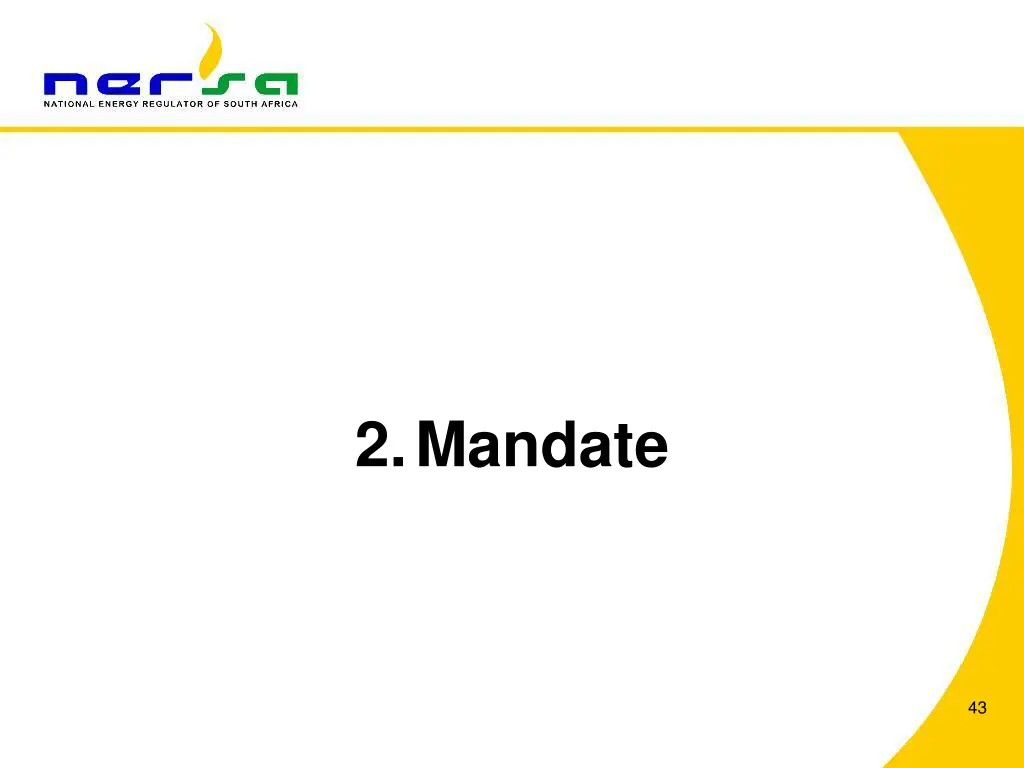 2 mandate