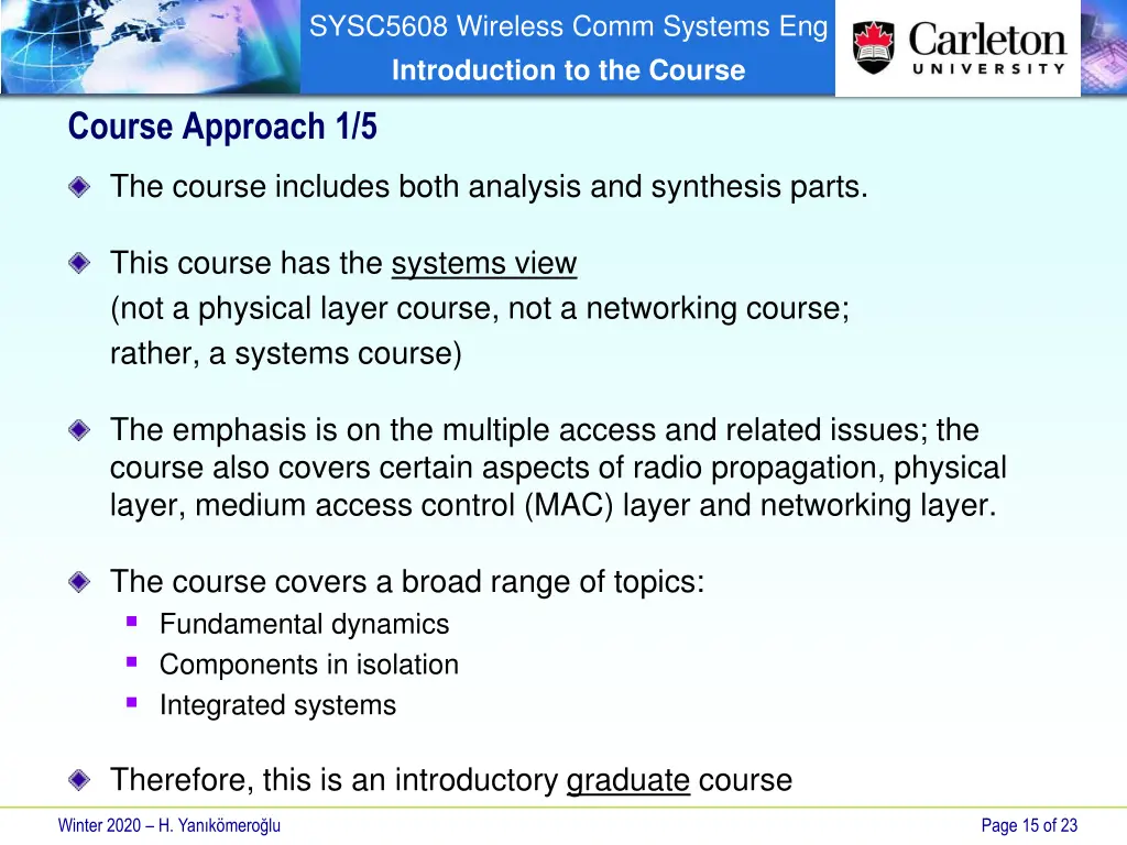 sysc5608 wireless comm systems eng introduction 14