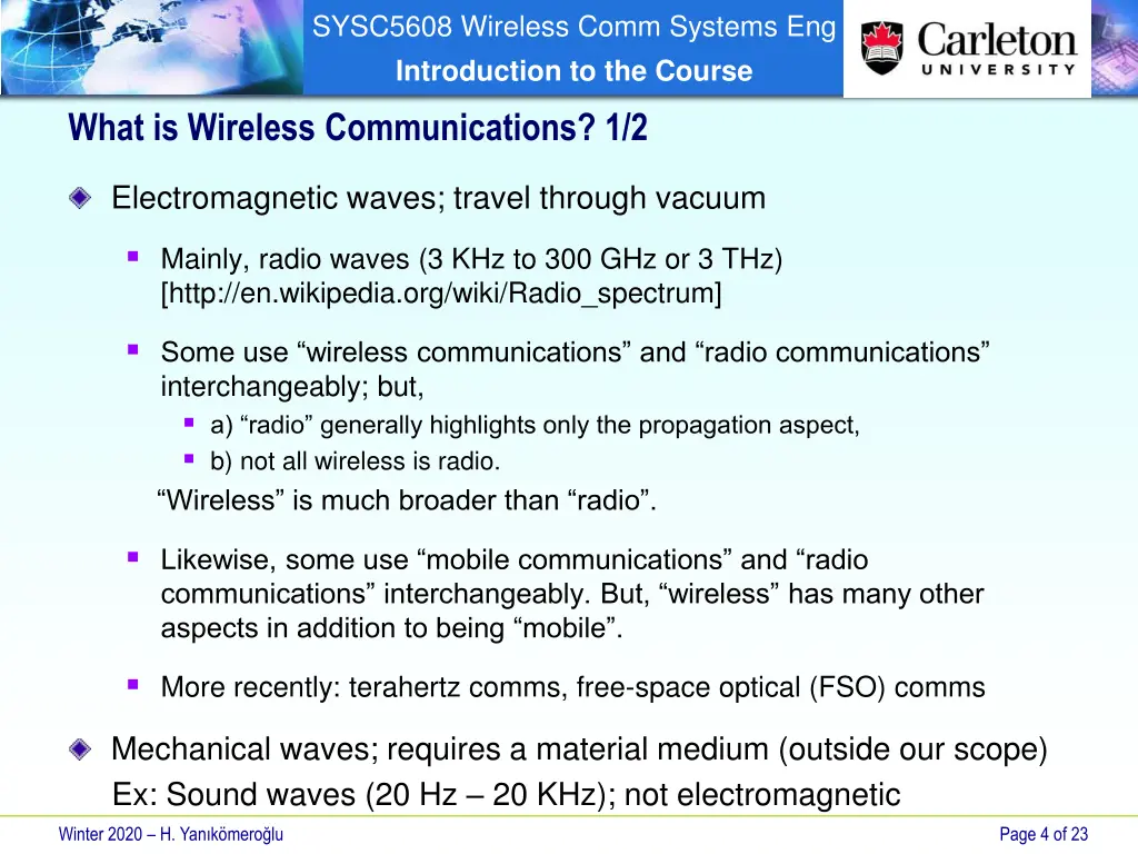 sysc5608 wireless comm systems eng introduction 3