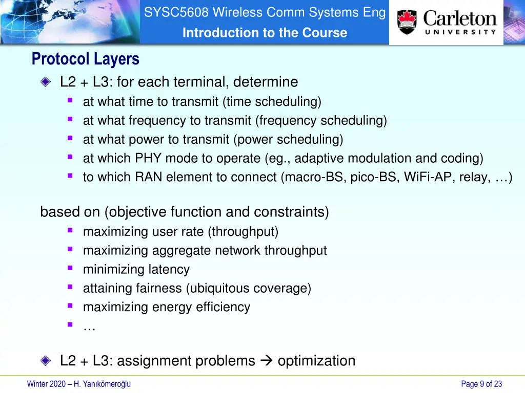 sysc5608 wireless comm systems eng introduction 8