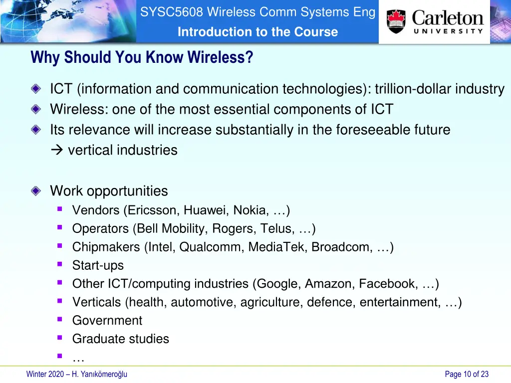 sysc5608 wireless comm systems eng introduction 9