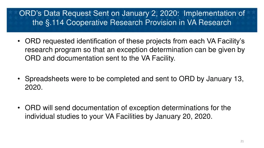 ord s data request sent on january 2 2020 1