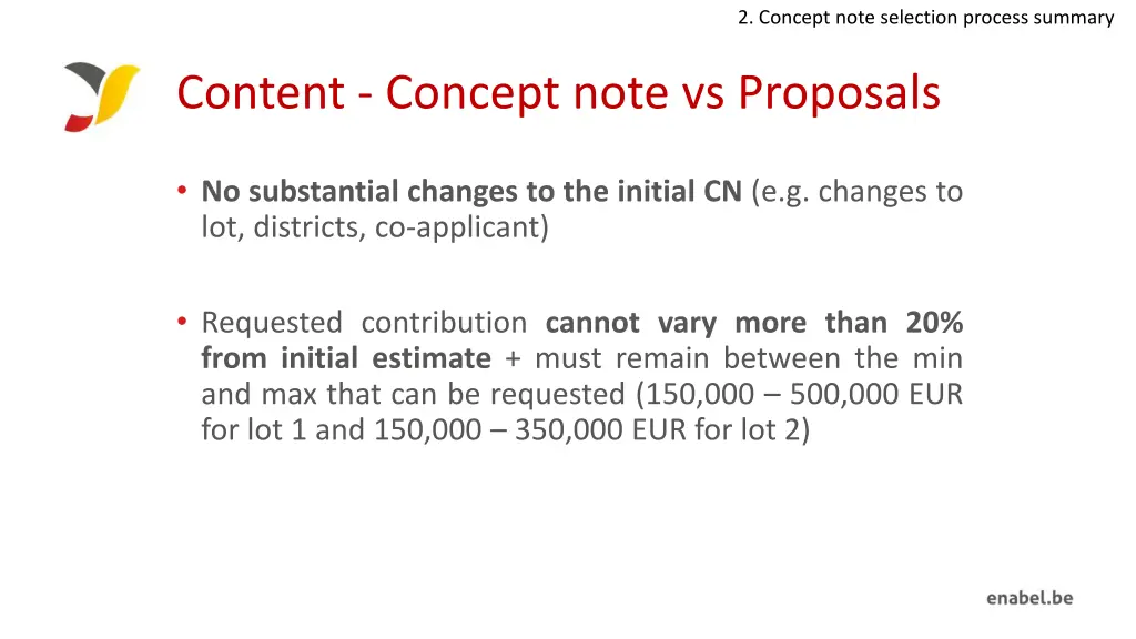 2 concept note selection process summary 2