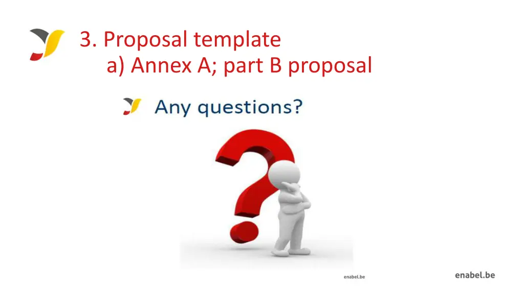 3 proposal template a annex a part b proposal 1