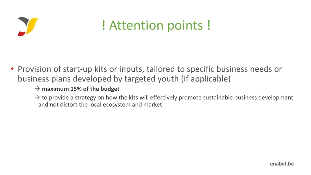 attention points 2