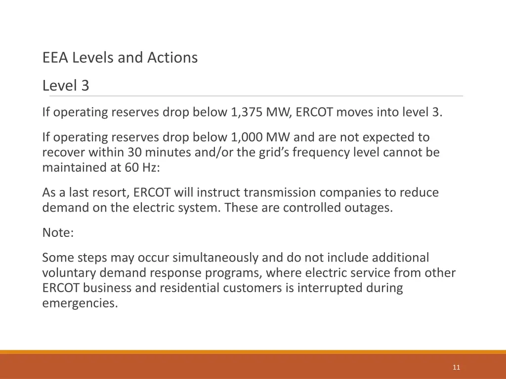 eea levels and actions 2