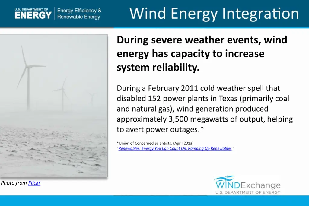 during severe weather events wind energy