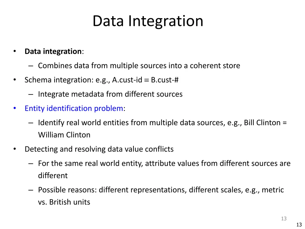 data integration