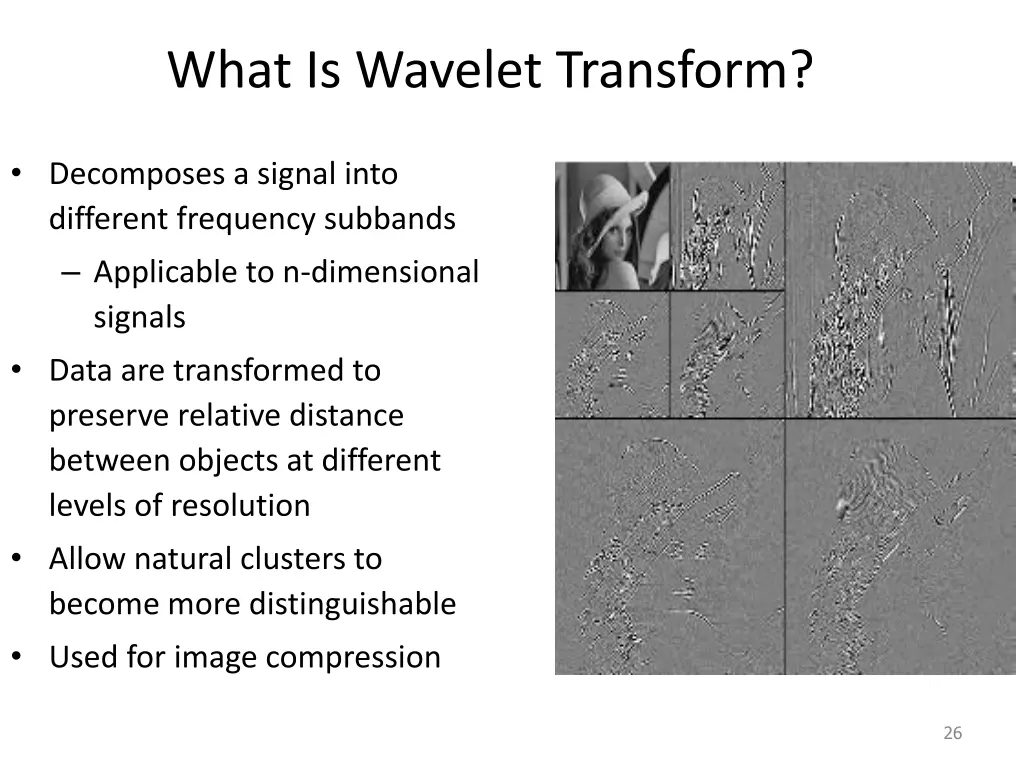 what is wavelet transform